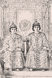Смотреть каталог монет: Совместное правление Ивана и Петра (1682 - 1696)