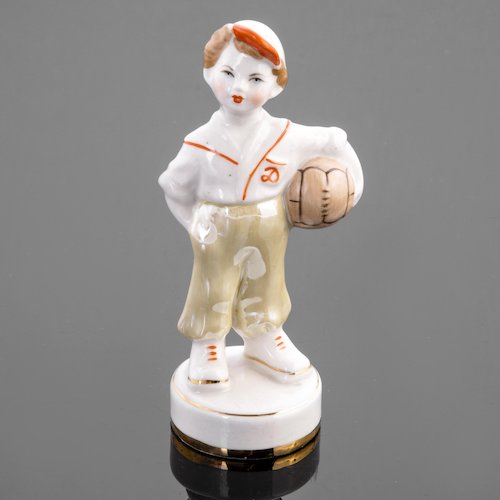 Статуэтка «Юный футболист». МФЗ, 1960-1980 гг.