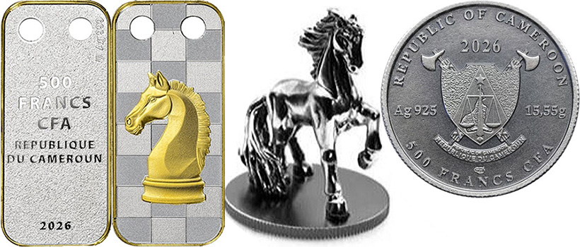 Необычные монеты Камеруна