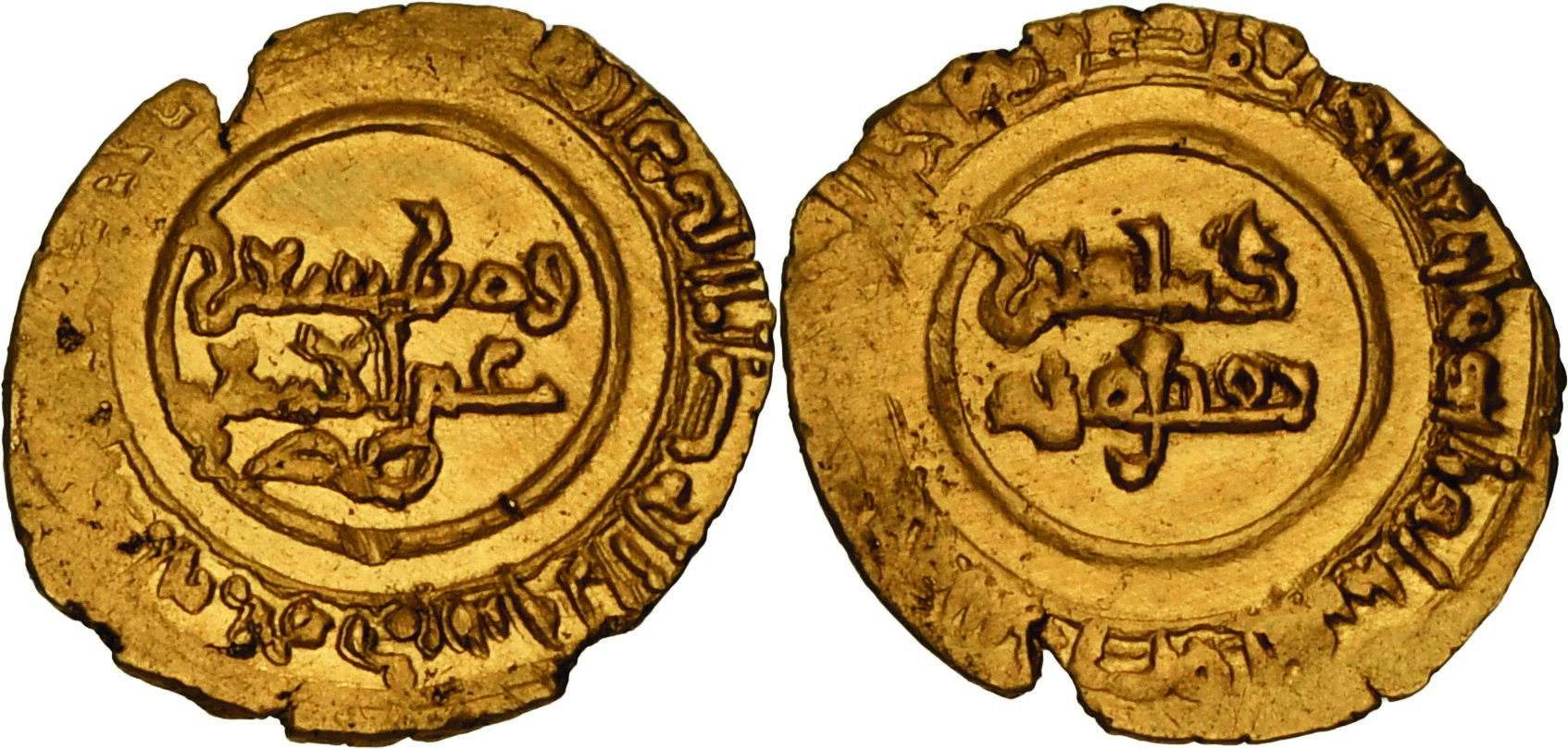 Золотой четверть-динар Зиридов