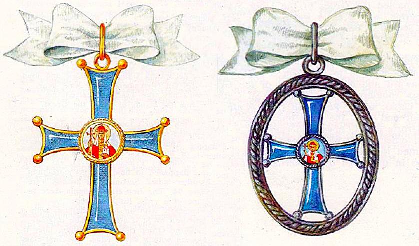23. Знаки ордена св. Ольги