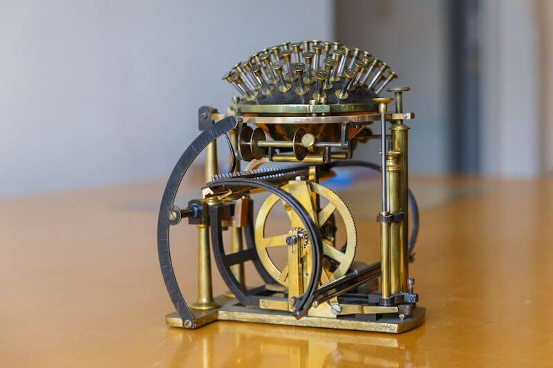 Печатная машинка Hansen Writing Ball