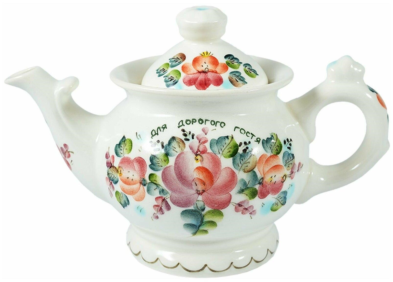 Чайник семикаракорской керамики
