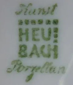Клеймо Heubach Kunst Porzellan.
