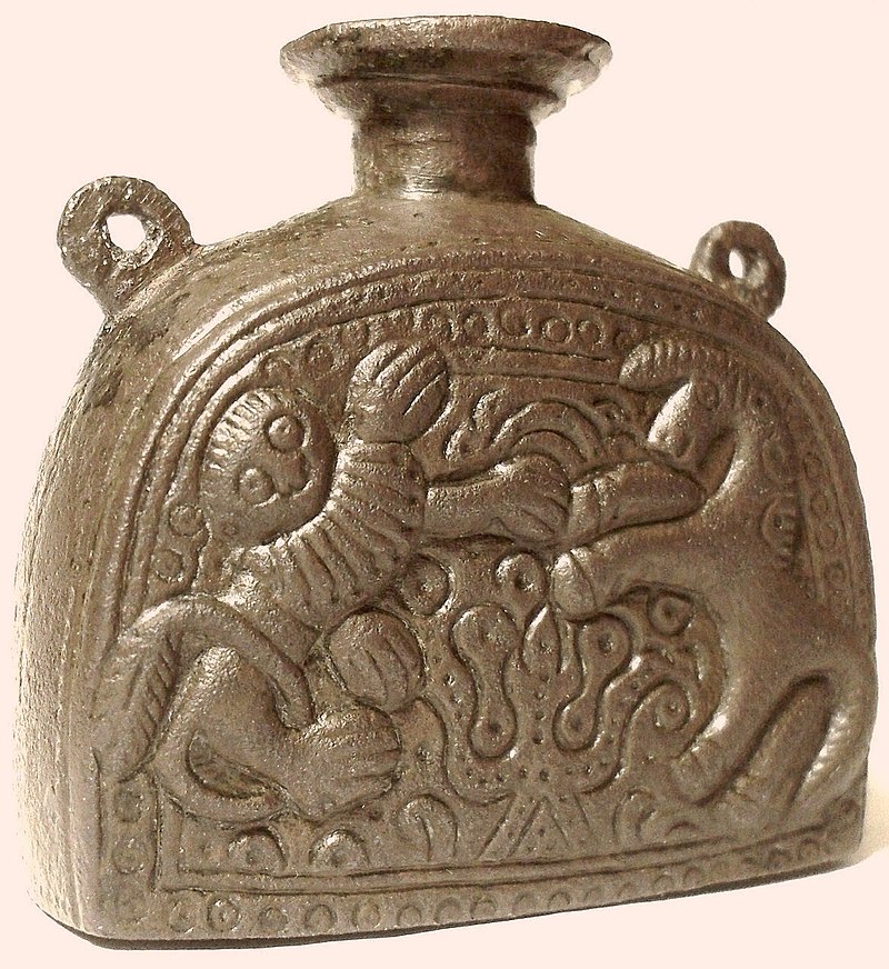 Чернильница, Древняя Русь, Битва льва и единорога, рубеж 17-18 вв