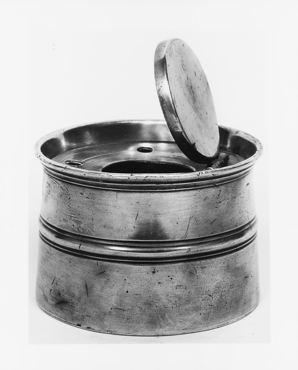 Inkwell 1810 1850 Thomas Danforth Boardman Sherman Boardman American