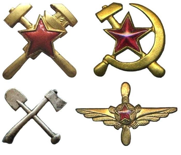 Новые погонные эмблемы РККА