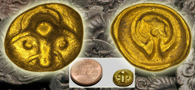 Найдена древняя монета 3 века до н.э.: редкую золотую монету нашли в Саксонии
