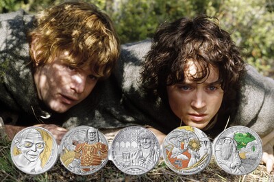 Монеты Франции «Властелин колец» 2026: серебряные и золотые монеты евро Франции