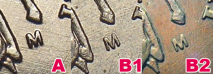 Аверсы 5 копеек 2002 года М