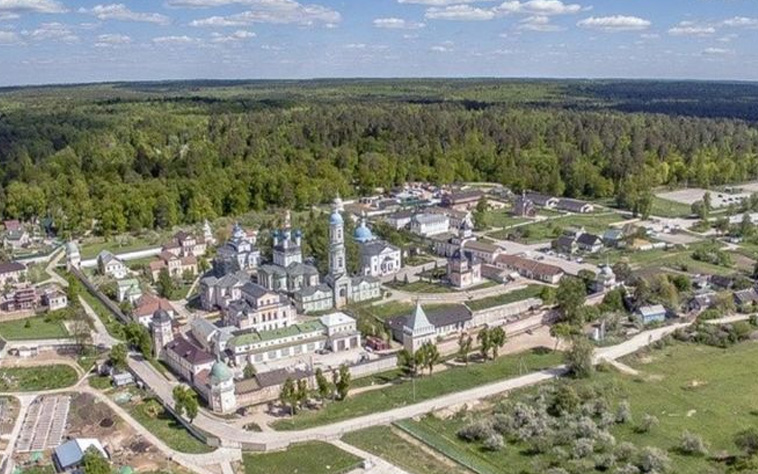 Вид на город