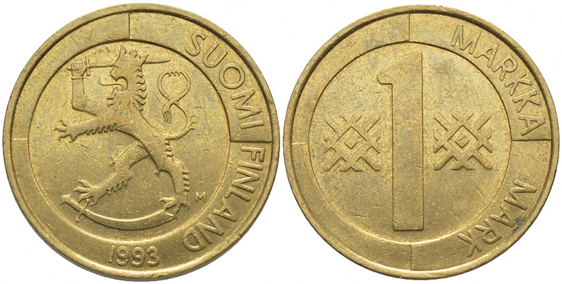 1 марка 1993