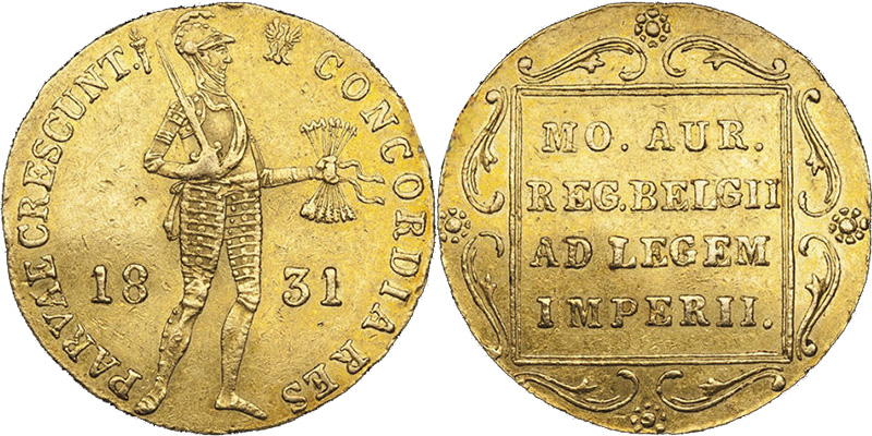 Голладский дукат 1731 (Варшава)
