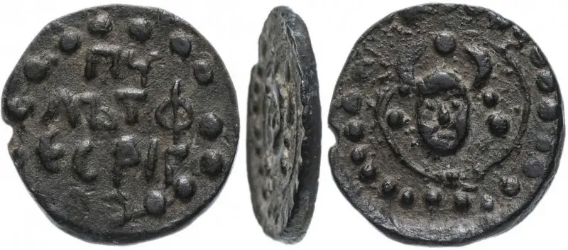 Медная монета Ивана 3