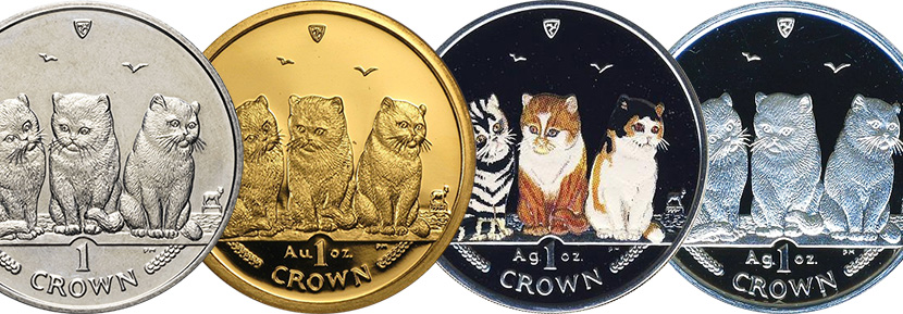 Различные типы монет