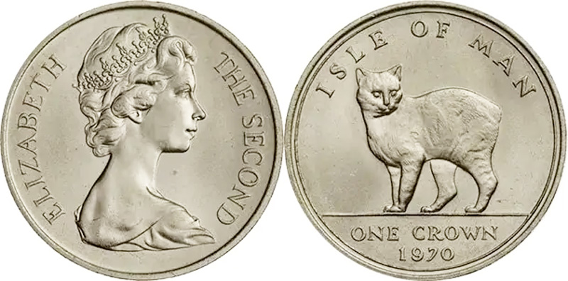 1 крона острова Мэн