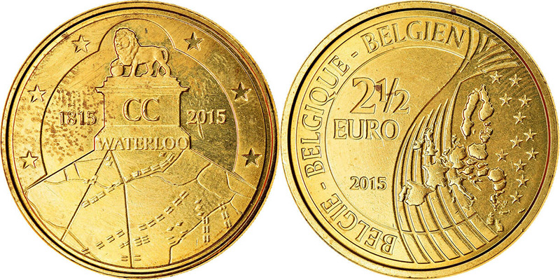 Коллекционные 2,5 евро