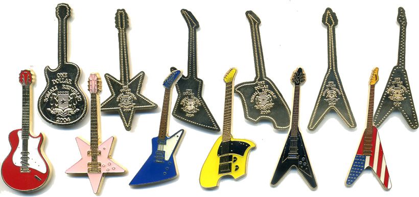 Монеты с изображением музыкальных инструментов Монеты Сомали