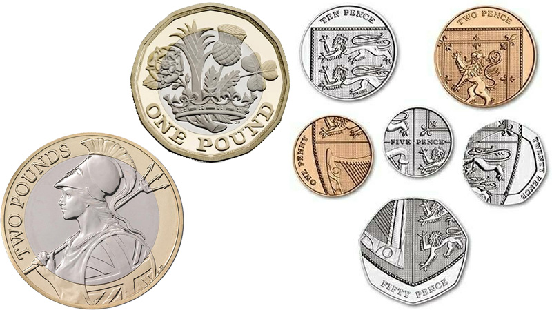 Монеты Великобритании