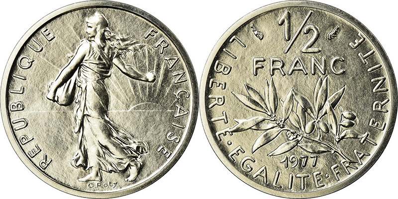 половина франка