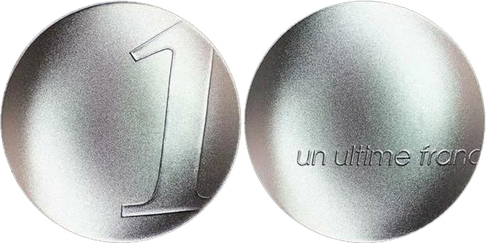 Последний коллекционный 1 франк