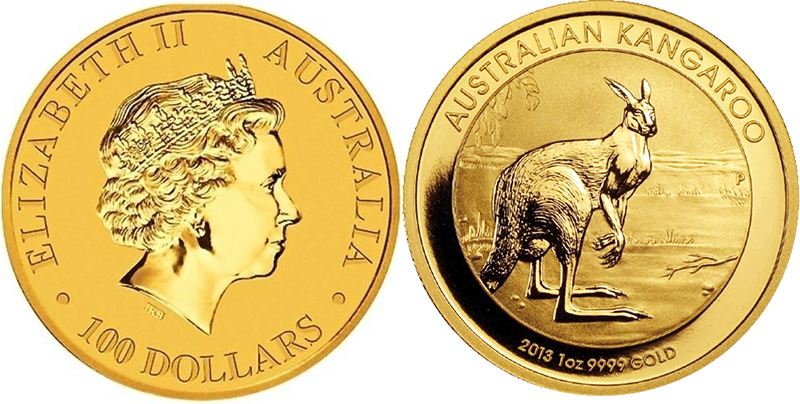 Австралийский золотой наггет - кенгуру