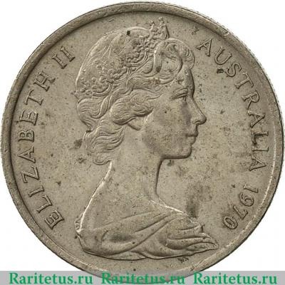5 центов (cents) 1970 года   Австралия