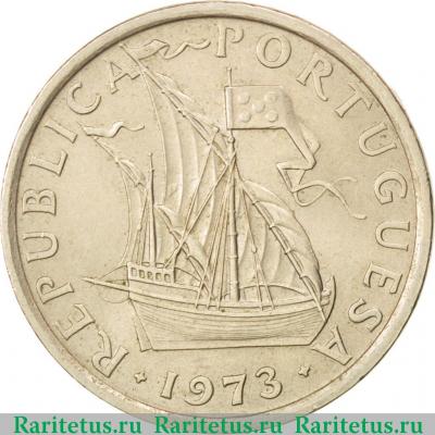 10 эскудо (escudos) 1973 года   Португалия