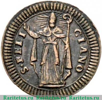 кватрино (quatrino) 1798 года  