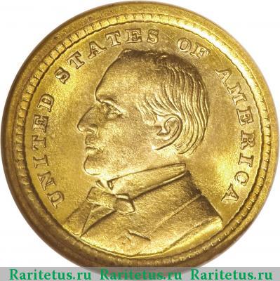 1 доллар (dollar) 1903 года  золотой доллар США