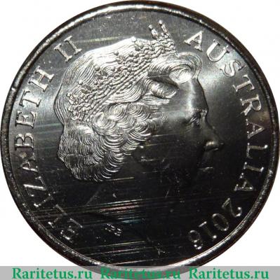 20 центов (cents) 2016 года  миротворцы Австралия