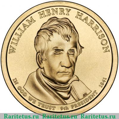 1 доллар (dollar) 2009 года P Гаррисон США