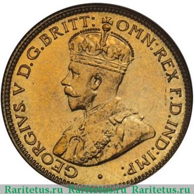 6 пенсов (pence) 1936 года KN  Британская Западная Африка