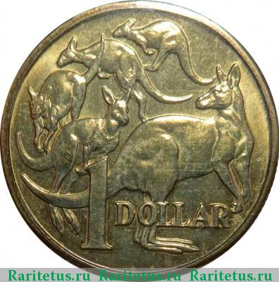 Реверс монеты 1 доллар (dollar) 2000 года  регулярный чекан Австралия