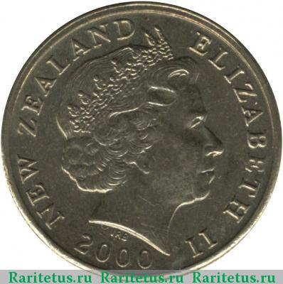 1 доллар (dollar) 2000 года  Новая Зеландия