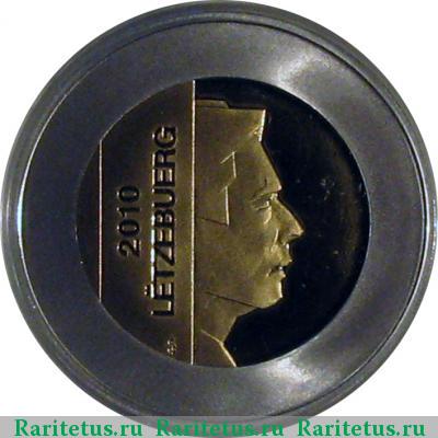 5 евро (euro) 2010 года  Арника Люксембург proof