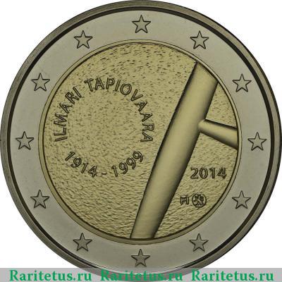 2 евро (euro) 2014 года  Тапиоваара Финляндия