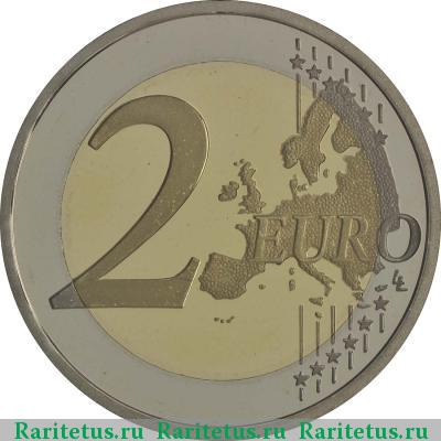 Реверс монеты 2 евро (euro) 2013 года  Клеригуш Португалия