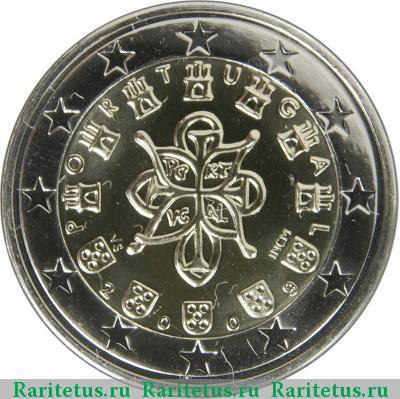 2 евро (euro) 2009 года  Португалия