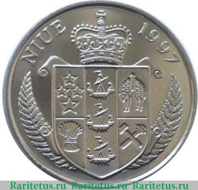 1 доллар (dollar) 1997 года   Ниуэ