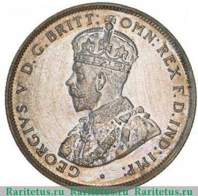 2 шиллинга (florin, shillings) 1924 года   Австралия