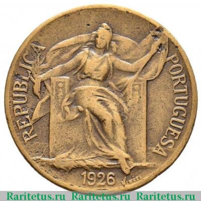 1 эскудо (escudo) 1926 года   Португалия