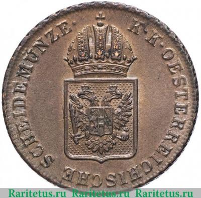 1 крейцер (kreuzer) 1816 года A  Австрия