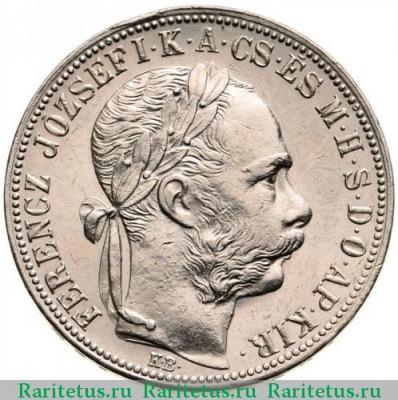1 форинт (forint) 1889 года   Венгрия