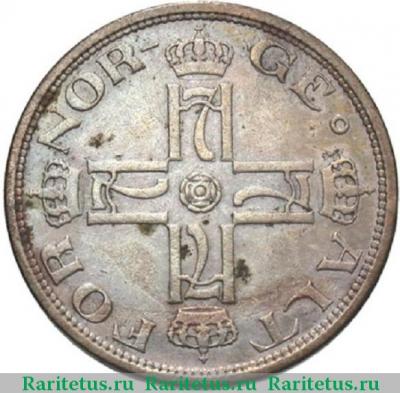 25 эре (ore) 1909 года   Норвегия