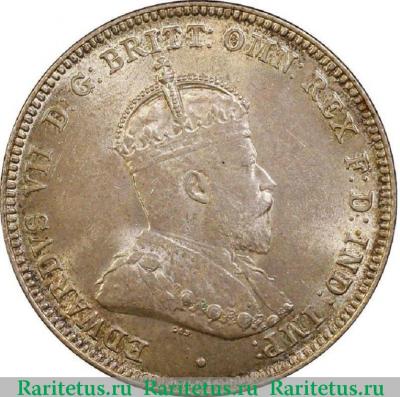 1 шиллинг (shilling) 1910 года   Австралия