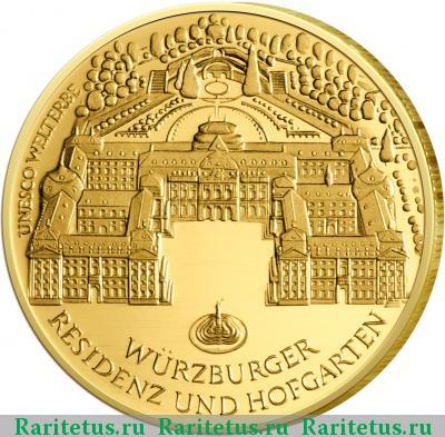 Реверс монеты 100 евро (euro) 2010 года  Вюрцбург Германия