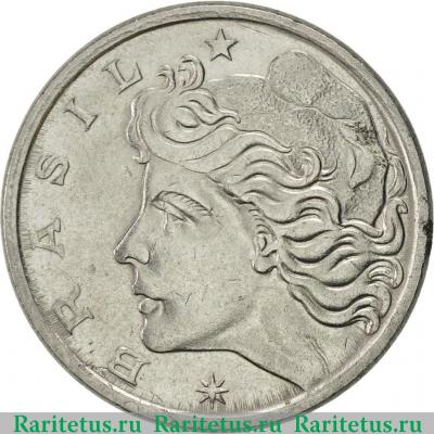 50 сентаво (centavos) 1976 года   Бразилия