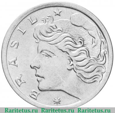 2 сентаво (centavos) 1975 года   Бразилия