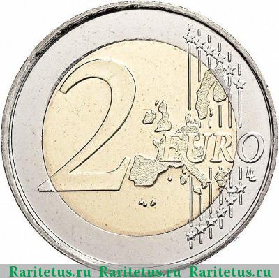 Реверс монеты 2 евро (euro) 2006 года  Атомиум Бельгия
